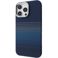 Чехол накладка Proove Gleam Case with Magnetic Ring iPhone 16 Pro Max Blue stripes
