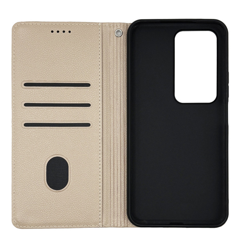 Чохол книжка Deluxe Xiaomi Redmi 15 4G пудра