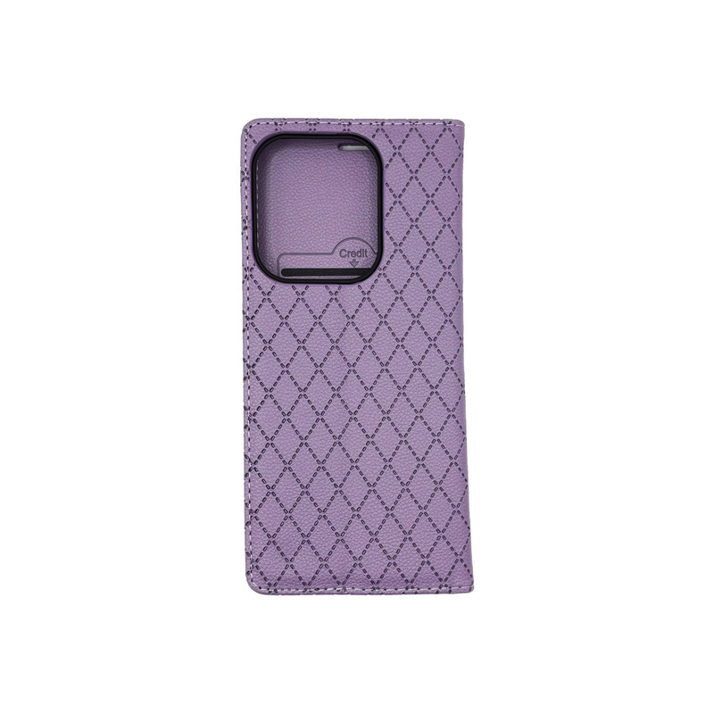 Чехол книжка Deluxe Xiaomi Redmi 15C 4G Сиреневый