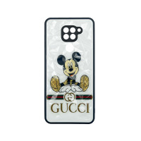 Чехол накладка Prisma Brand Xiaomi Redmi Note 9 GUCCI (6)