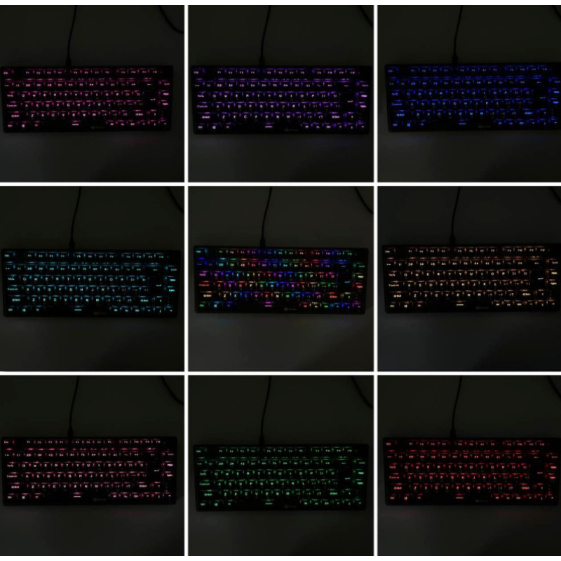 Клавиатура игровая проводная Meetion MK006 PRO Mechanical RGB Black