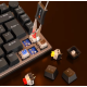Клавиатура игровая проводная Meetion MK006 PRO Mechanical RGB Black