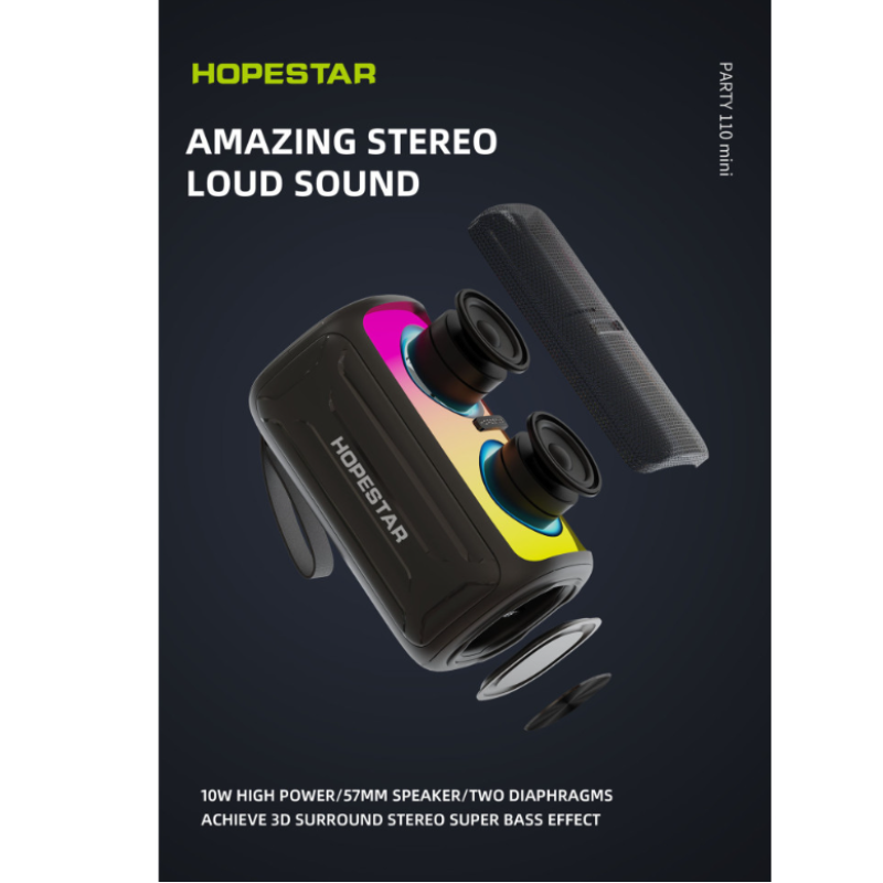 Колонка HOPESTAR Party 110 mini з радіо