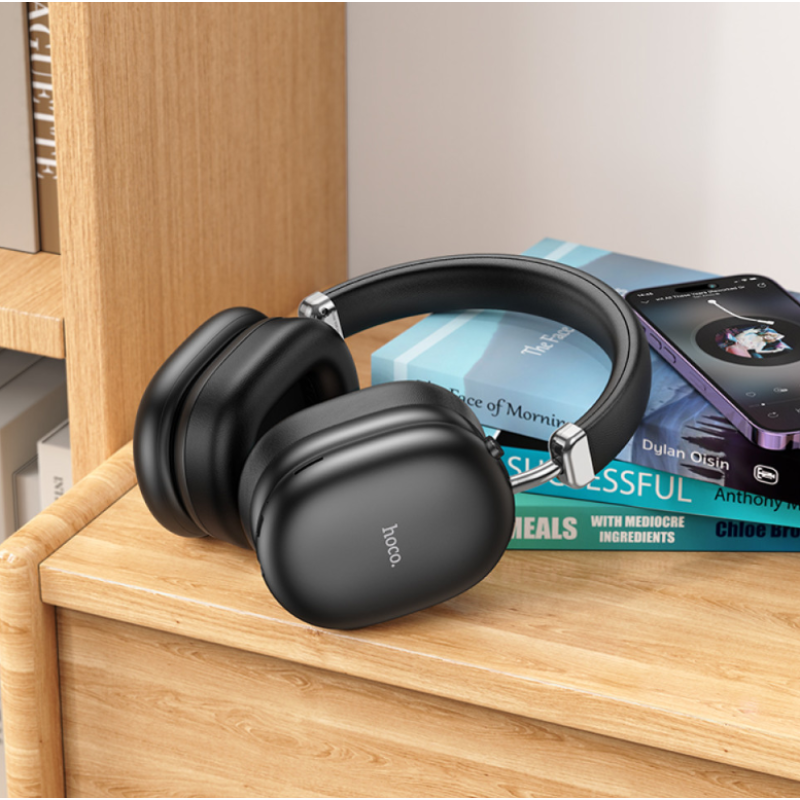 Наушники Hoco W35 Max Auspicious ANC Bluetooth Черные