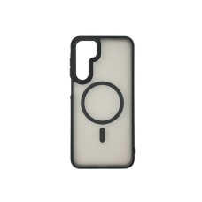 Чехол накладка Matte Corrugated Camera with MagSafe Samsung A16 Черный