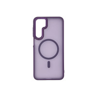 Чохол накладка Matte Corrugated Camera with MagSafe Samsung A16 Фіолетовий
