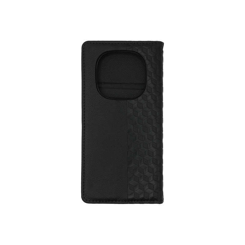 Чехол книжка Deluxe Xiaomi Redmi Note 14 Pro 4G Черный