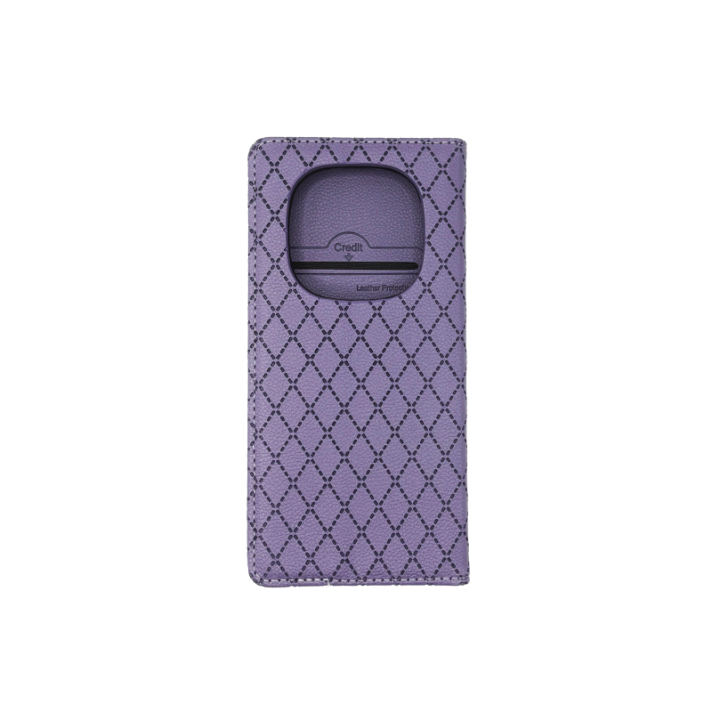 Чохол книжка Deluxe Xiaomi Redmi Note 14 Pro 4G Лаванда