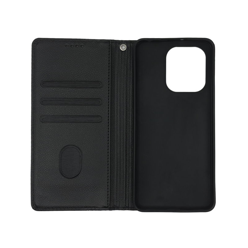 Чехол книжка Deluxe Xiaomi Redmi Note 13 4G Черный
