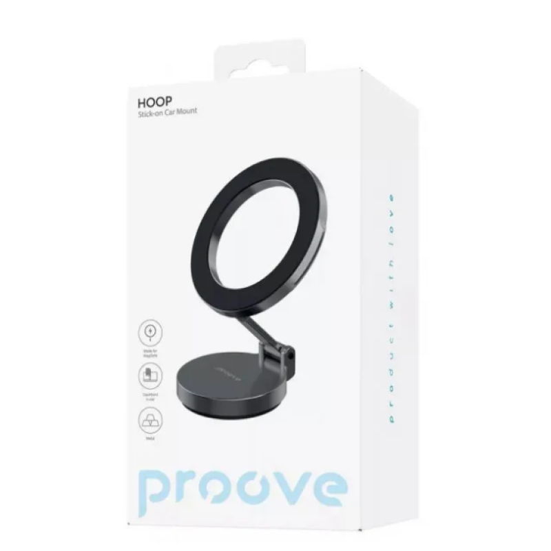 Автомобільний тримач Proove Hoop Stick-on Car Mount Magnetic Ring