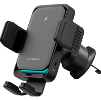 Автомобільний тримач з Бездротовою зарядкою Proove Sonic Pro 15W