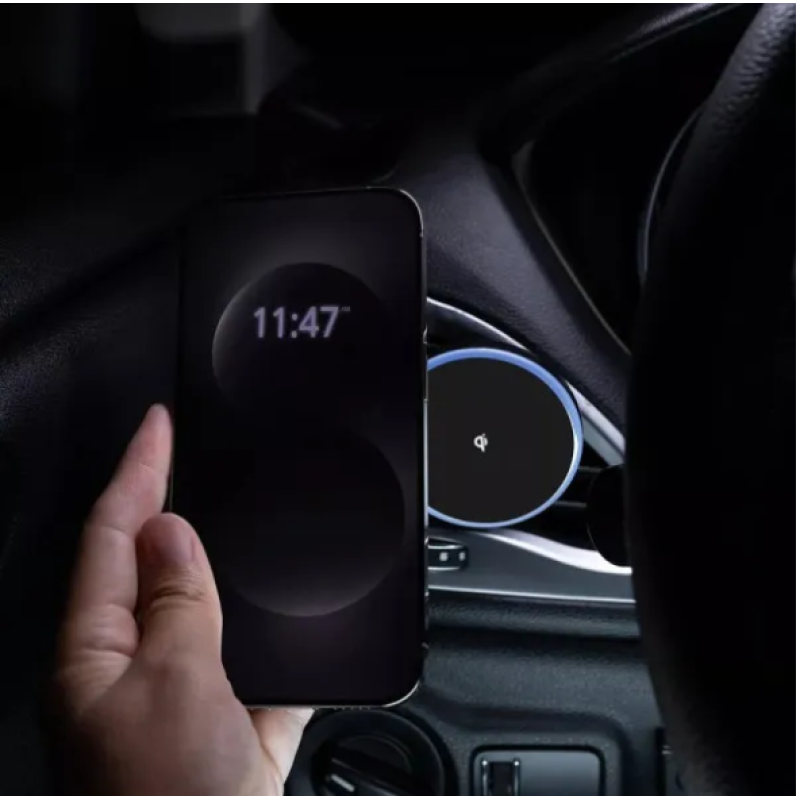 Автомобільний тримач з Бездротовою зарядкою Proove UNO 15W