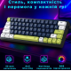 Клавиатура игровая механическая игровая Fantech ATOM63 MK874V2 MIZU Red Switch