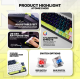 Клавиатура игровая механическая игровая Fantech ATOM63 MK874V2 MIZU Red Switch