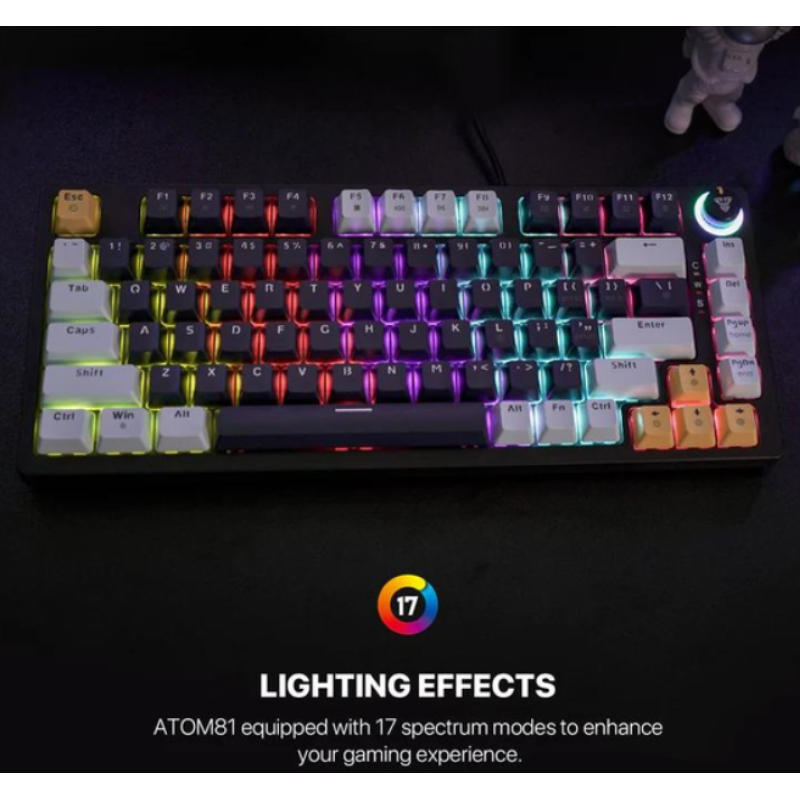 Клавиатура игровая механическая игровая Fantech ATOM81 MK875V2 MIZU Red Switch