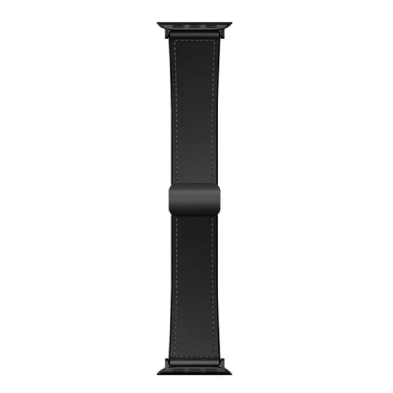 Ремешок Apple Watch Leather Strap Hoco WA34 магнитный 42/44/45/49 mm Black