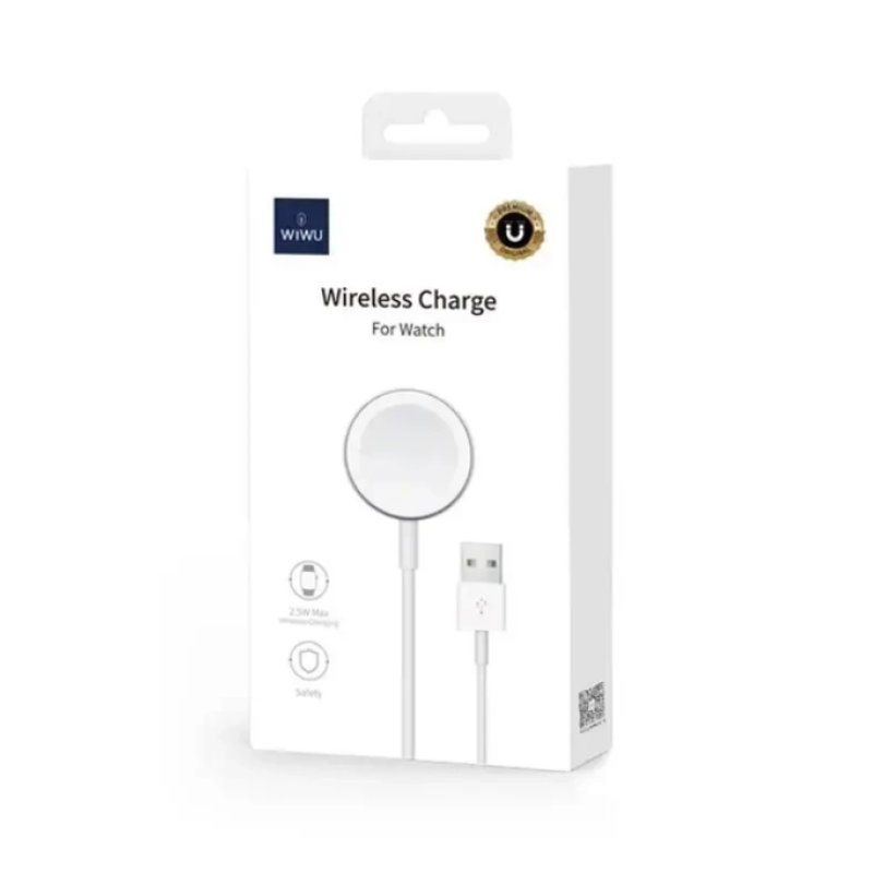 Бездротовий зарядний пристрій Apple Watch WIWU M9 white