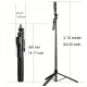 Монопод (трипод)  K29 215cm Button Bluetooth