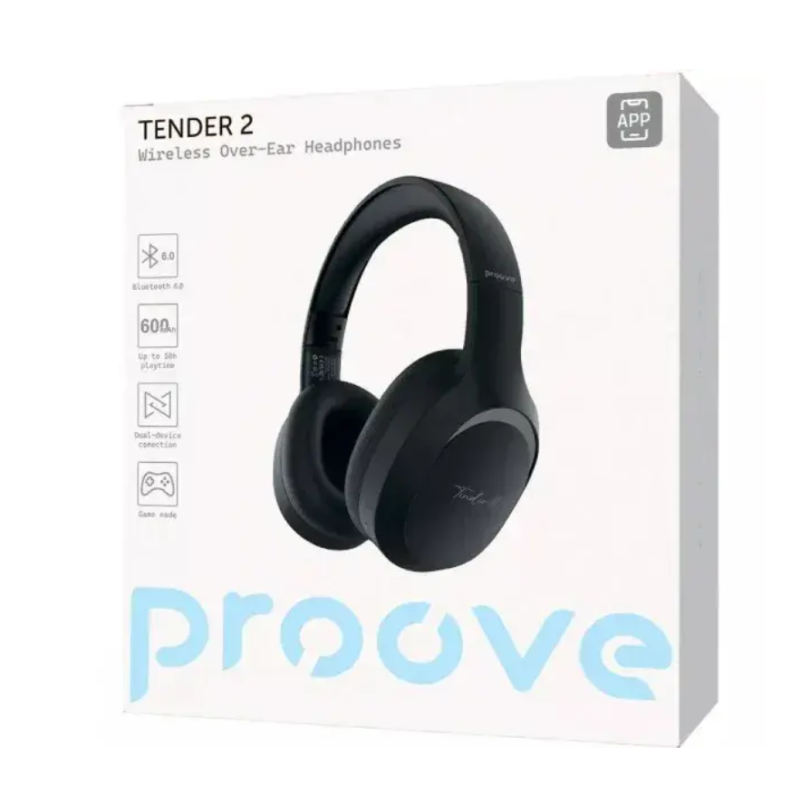 Навушники Proove Tender 2 bluetooth Black