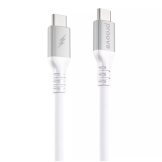 Кабель Type C-Type C Proove ReGen  Silicone 60W 1m White