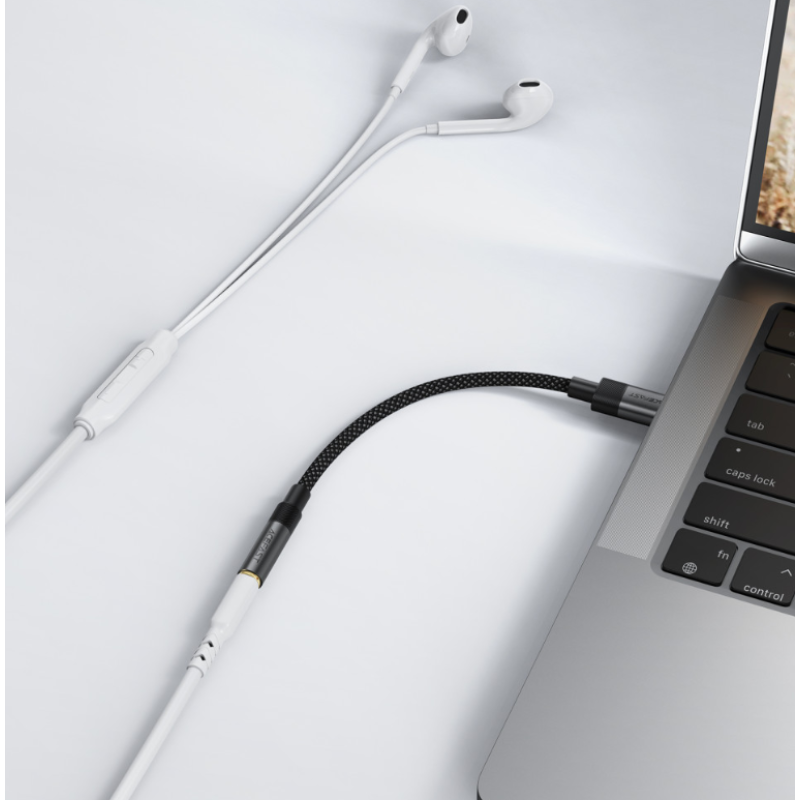 Перехідник Acefast J12 Type C to 3.5mm 1m