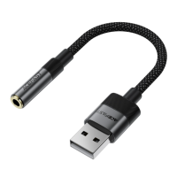 Переходник Acefast J13 USB to 3.5mm 1m