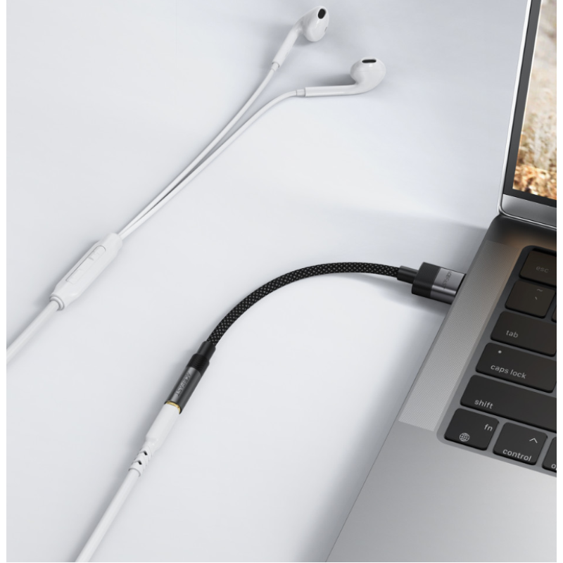 Переходник Acefast J13 USB to 3.5mm 1m