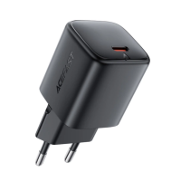Мережевий адаптер AceFast A119 PD45W mini GaN black
