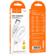 Кабель USB-Type C Hoco 114 3.0A 1m White