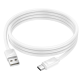 Кабель USB-Type C Hoco 114 3.0A 1m White