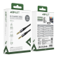 Кабель AUX AceFast J10 3.5mm to 3.5mm 1m