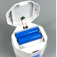 Лампа для кемпинга New Energy 120W 3600mAh 6800-7300К +3 аккумулятора 18650 +Solar 8,5см