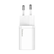 Сетевой адаптер Baseus Super Silicone Quick Charger Type C 30W White
