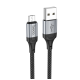 Кабель USB-Micro USB Hoco X102 1m 2.4A черный