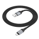 Кабель USB-Micro USB Hoco X102 1m 2.4A черный