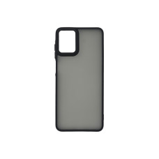 Чехол накладка Matte Corrugated Camera Samsung A07 Черный