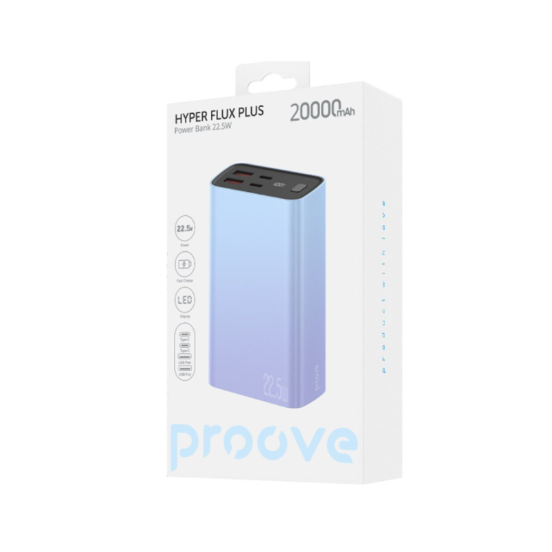 Power Bank Proove Hyper Flux Plus 20000mAh 22.5W Gradient