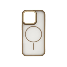 Чехол накладка Matte Corrugated Magnetic iPhone 13 Pro Max Gold