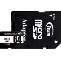 Карта памяти Micro SD + Adapter Team Group UHS3 64 Gb Class 10