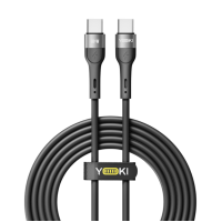 Кабель Type-C to Type-C YOKI EXTRA YK-EX11 60W 2m Black