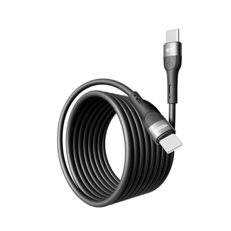 Кабель Type-C to Type-C YOKI EXTRA YK-EX11 60W 2m Black