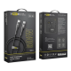 Кабель USB YOKI LED YK-LE17 Type-C to Type-C 60W 1.2m Black