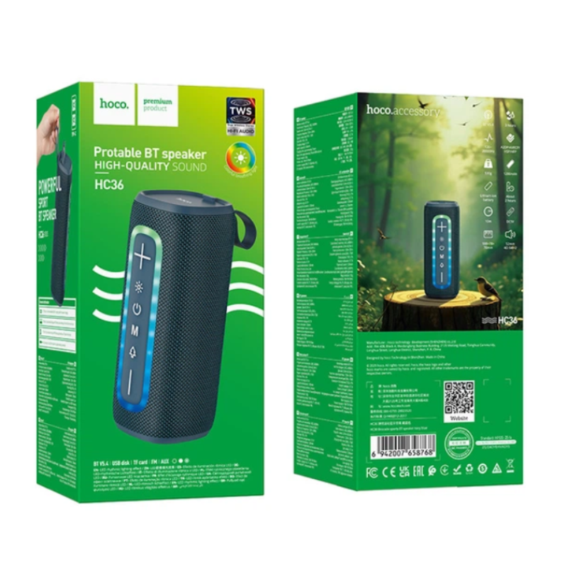 Портативная колонка Hoco HC36 5Wx2 Blue