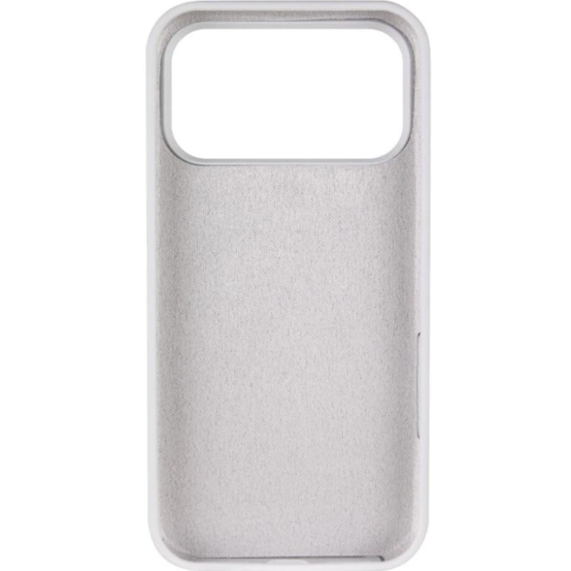 Чехол Silicone Case Белый (White) iPhone 17 Pro