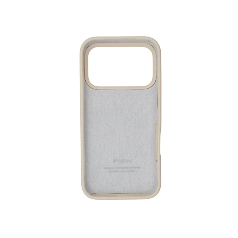 Чехол Silicone Case Бежевый (Antique White) iPhone 17 Pro