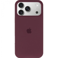 Чохол Silicone Case Бордовий (Maroon) iPhone 17 Pro
