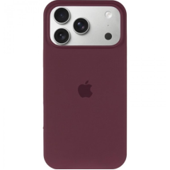 Чохол Silicone Case Бордовий (Maroon) iPhone 17 Pro / 18 Pro