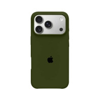 Чехол Silicone Case Зеленый (Army green) iPhone 17 Pro