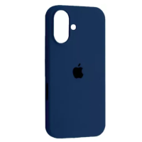 Чохол Silicone Case Синій (Midnight Blue) iPhone 17