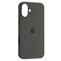 Чехол Silicone Case Серый (Dark Grey) iPhone 17